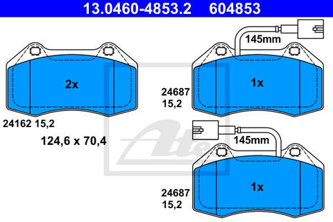 BALATAS DELANTERAS 9012 D1379