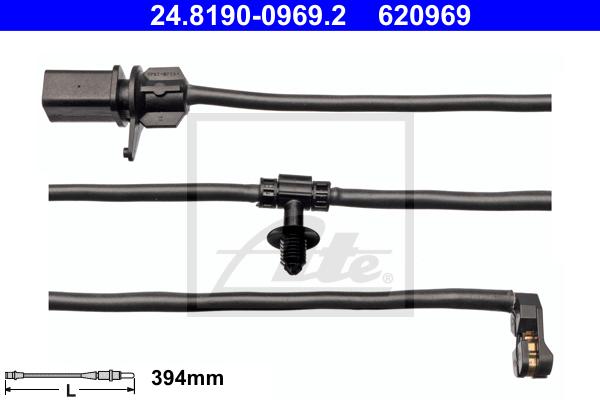 CABLE SENSOR BALATA TRASERO